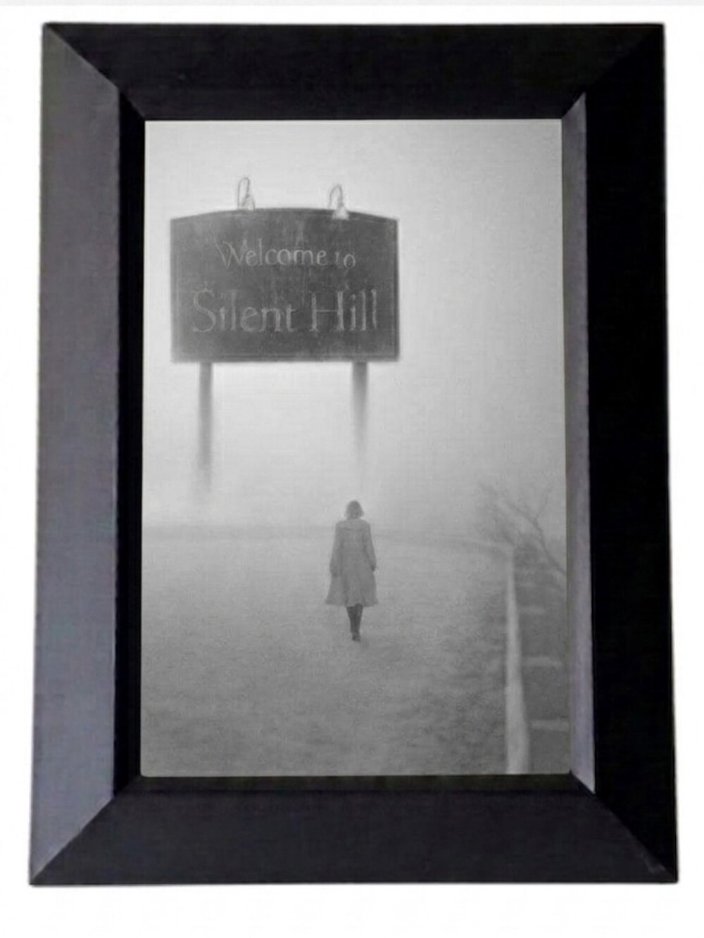 Vintage horror Silent Hil movie slasher Theater thriller scary creepy paranormal